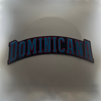 Dominicana Embroidery Patch Patches