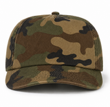 Camo Vintage Wash Unconstructed Cap