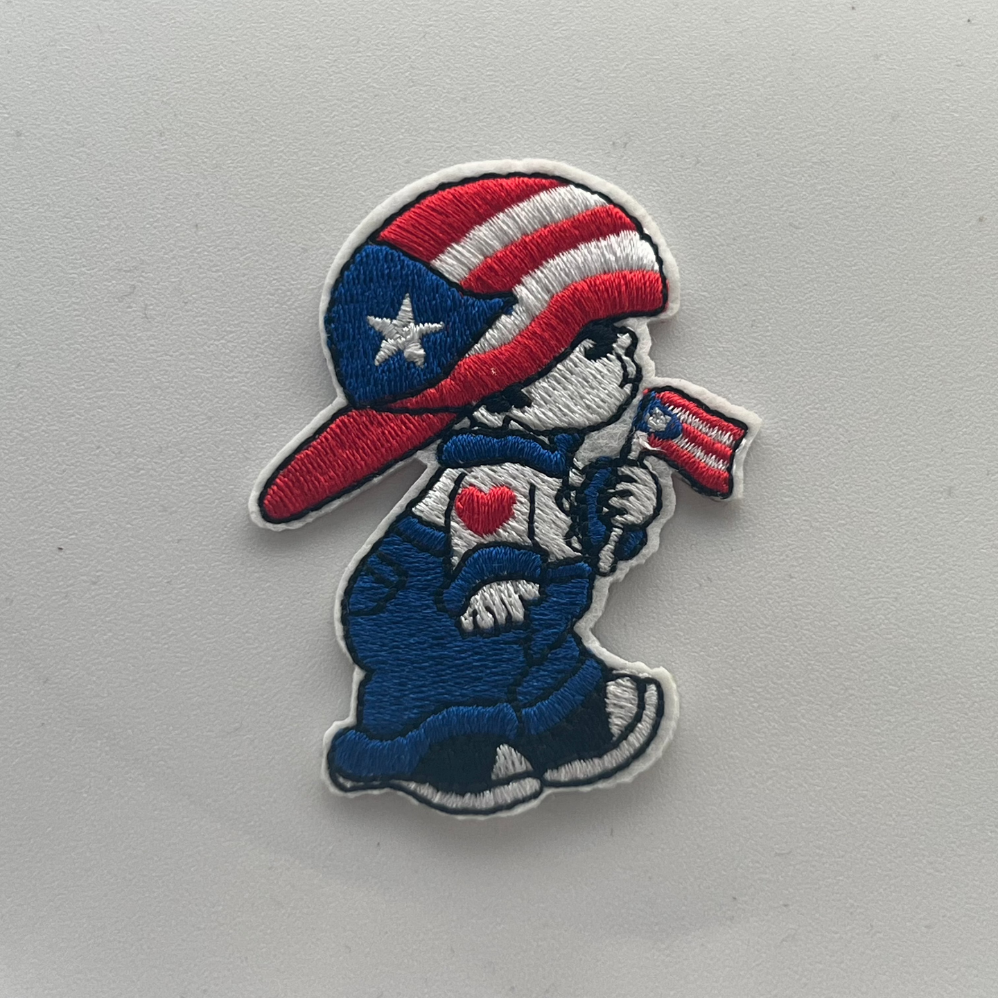 Puerto Rico Kid  Embroidery Patch Patches (Copy)