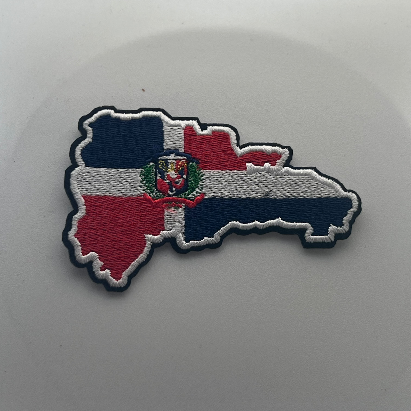 Dominican Country Flagh Embroidery Patch Patches