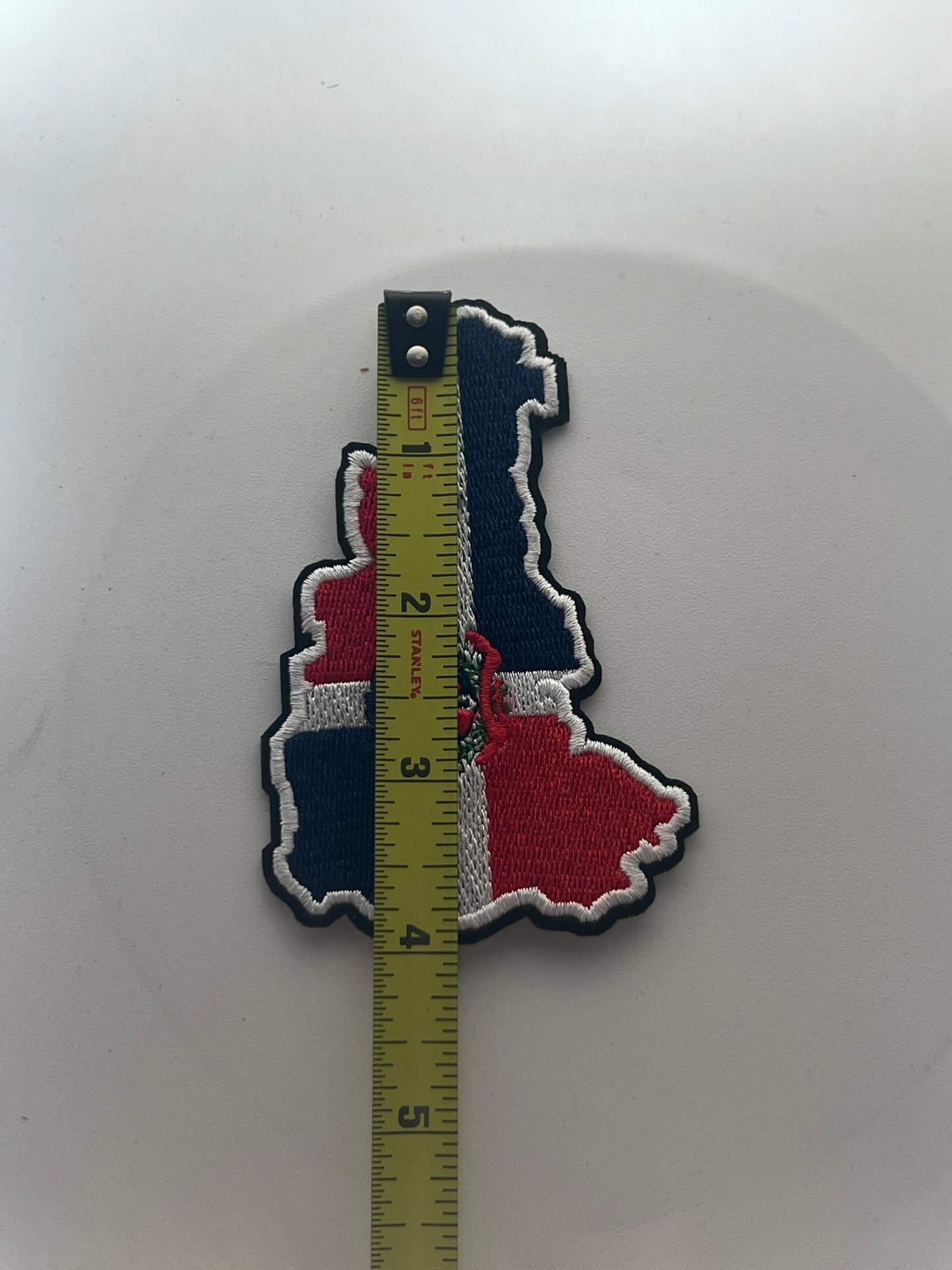 Dominican Country Flagh Embroidery Patch Patches