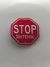 Stop Stitchin Embroidery Patch Patches