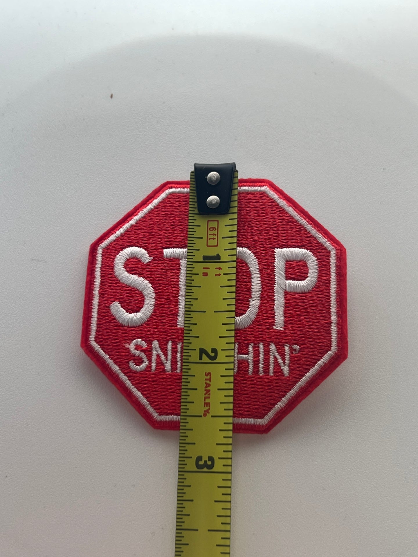 Stop Stitchin Embroidery Patch Patches
