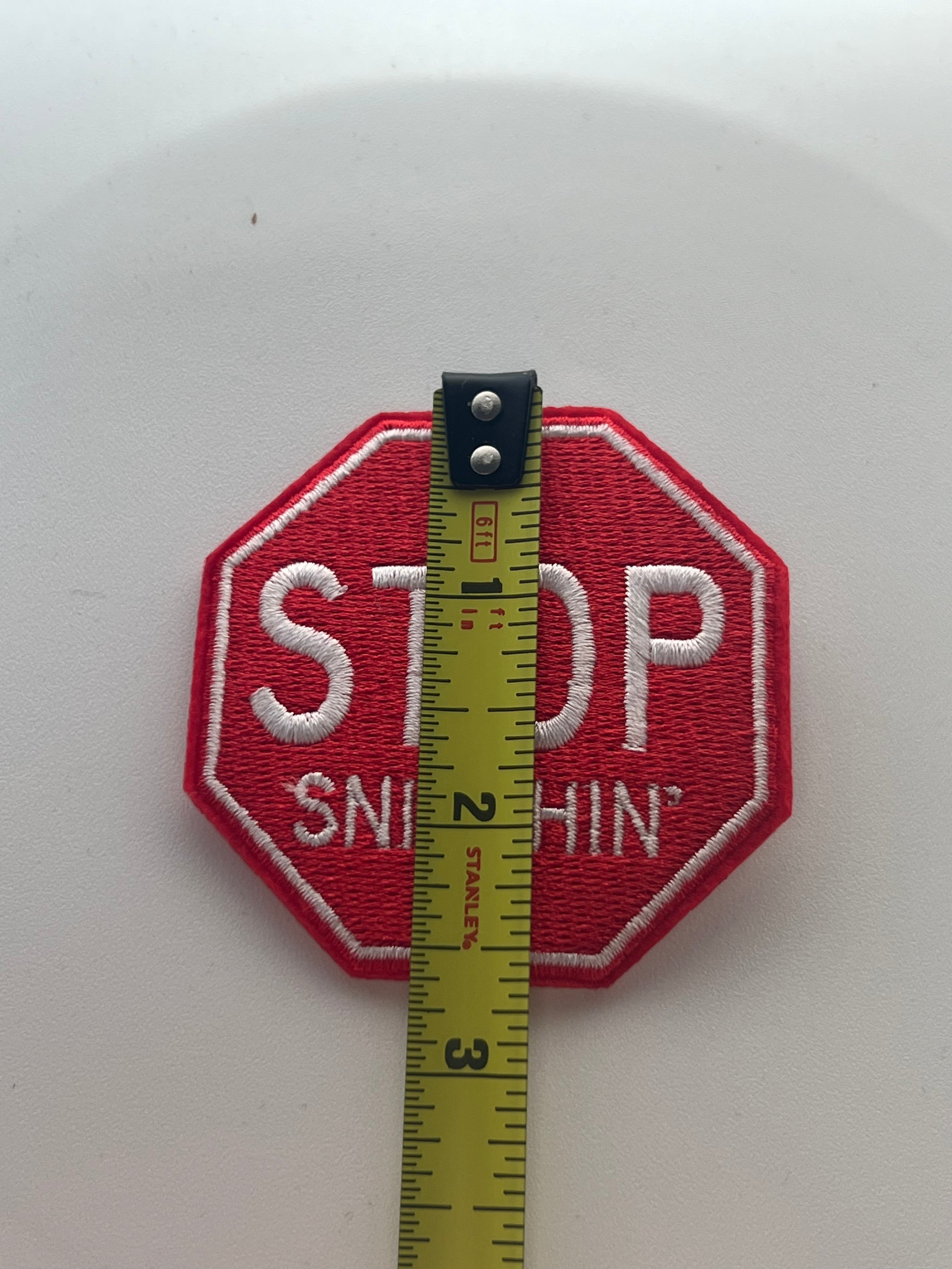 Stop Stitchin Embroidery Patch Patches