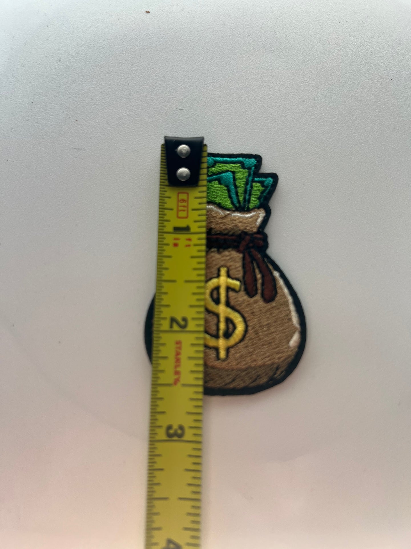 Money Bag Embroidery Patch Patches