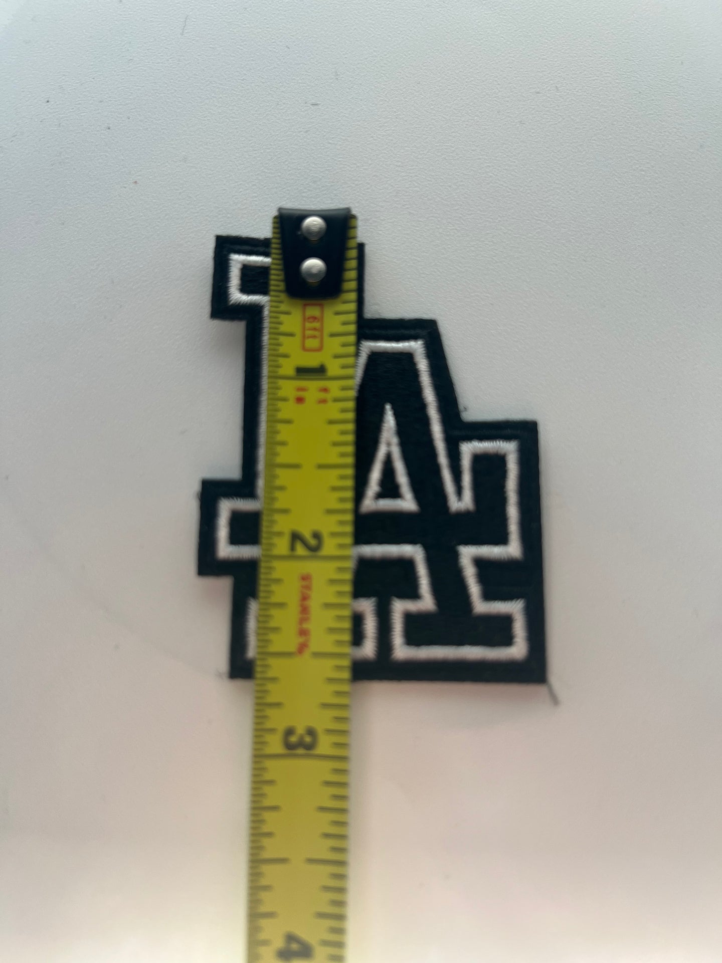 Black LA Embroidery Patch Patches