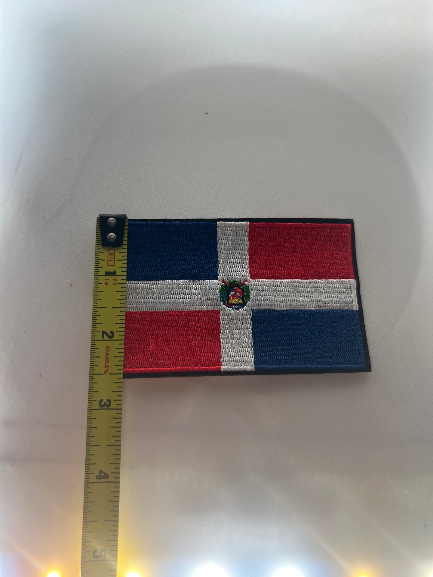 Dominican Flag  Embroidery Patch Patches
