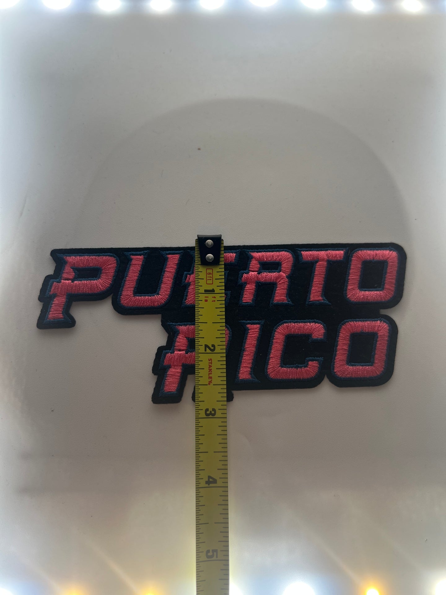 Puerto Rico Embroidery Patch Patches