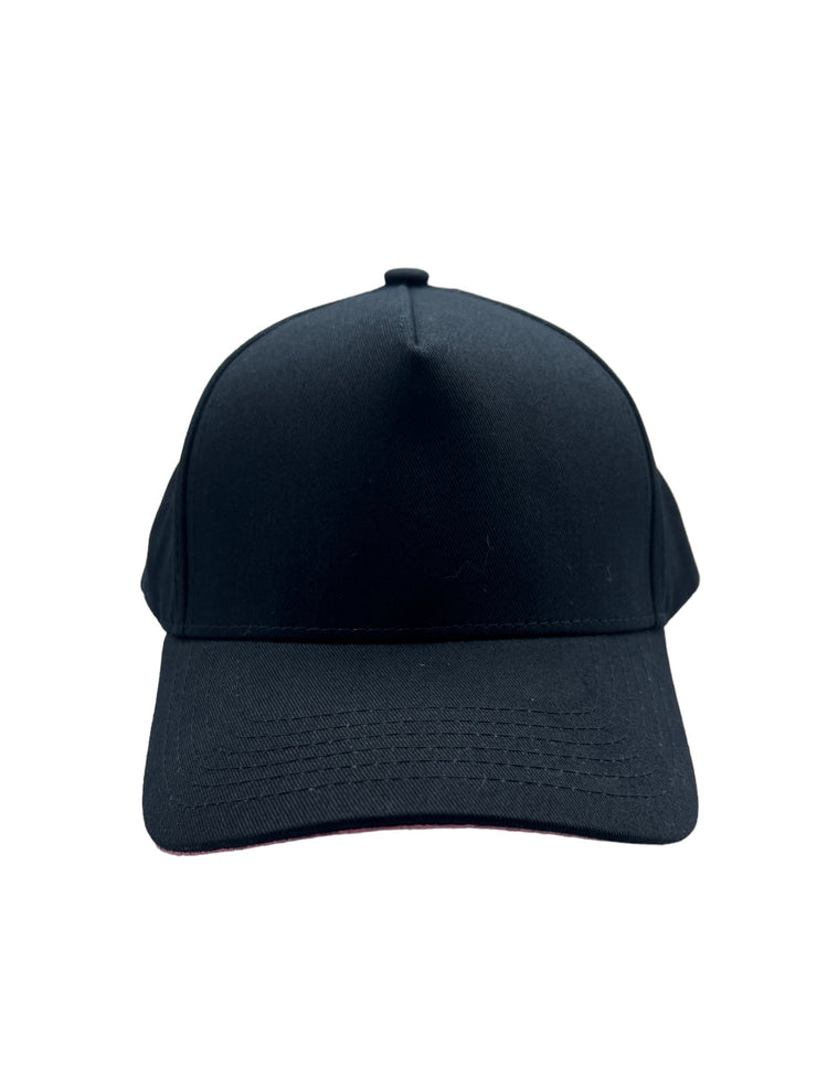 Black/Red Suede Bottom K-frame golfer baseball hats