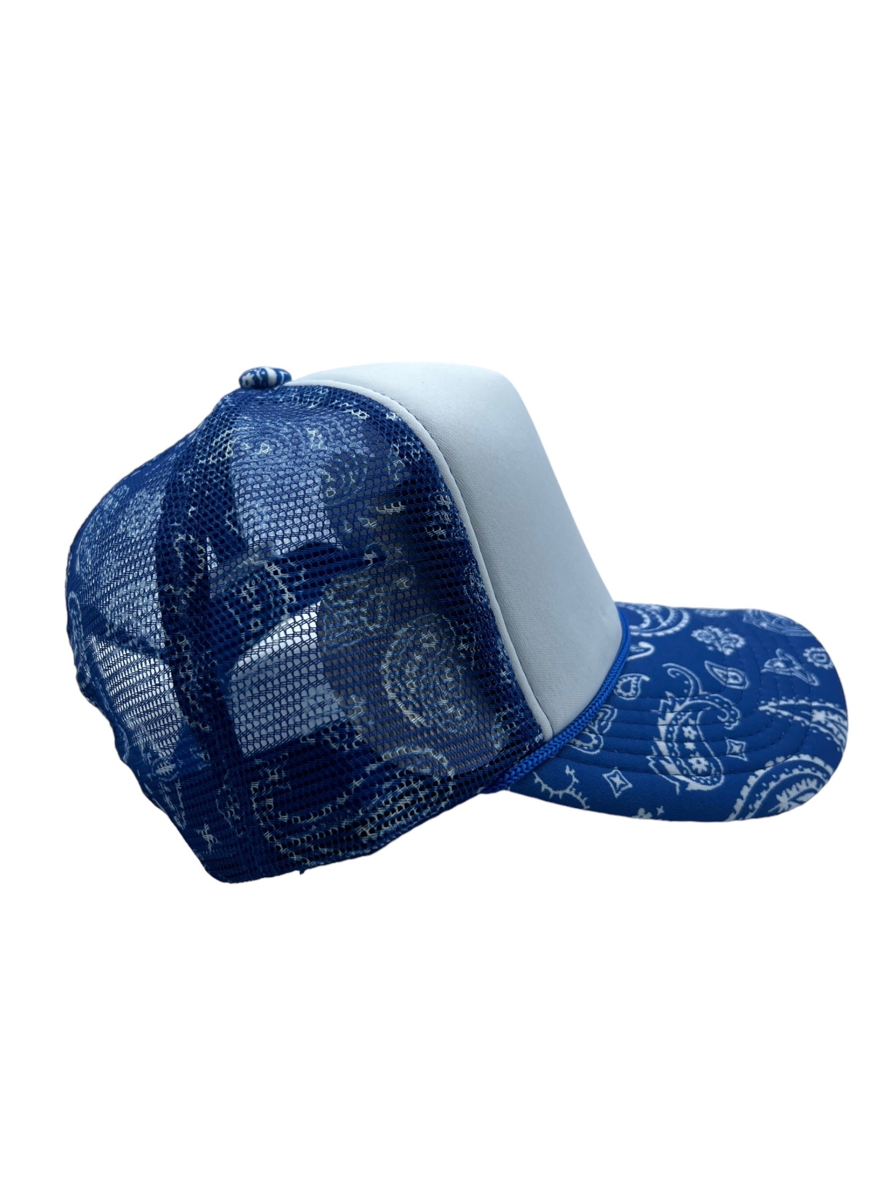 Paisley Bandana Trucker Hat