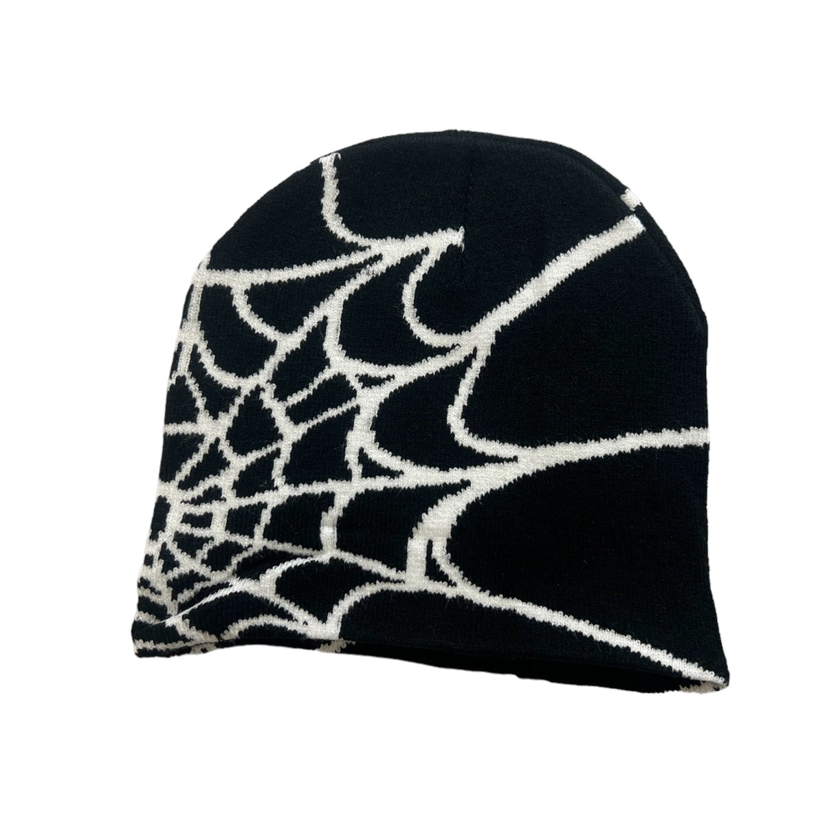 Y2K Spider Beanie - Black/White – hatvendor