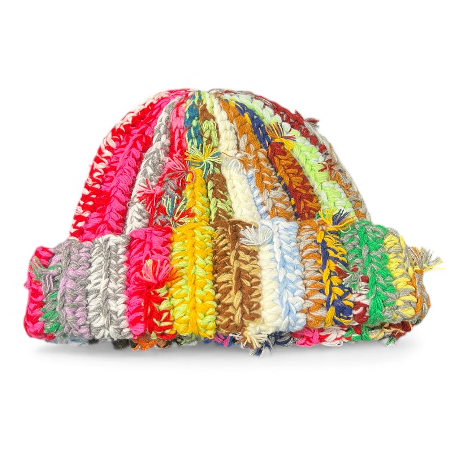 Hand Tied Color Beanie