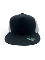 Flat Brim Hard Front Trucker Hat