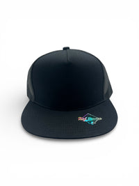 Flat Brim Hard Front Trucker Hat