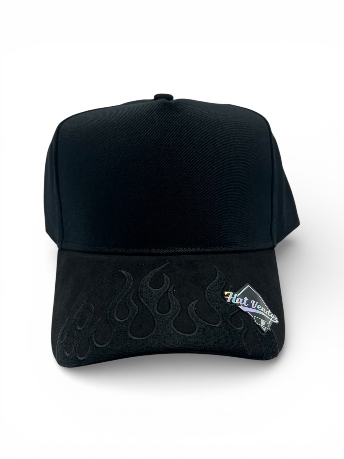 Flame Suede Brim Embroidery K-frame