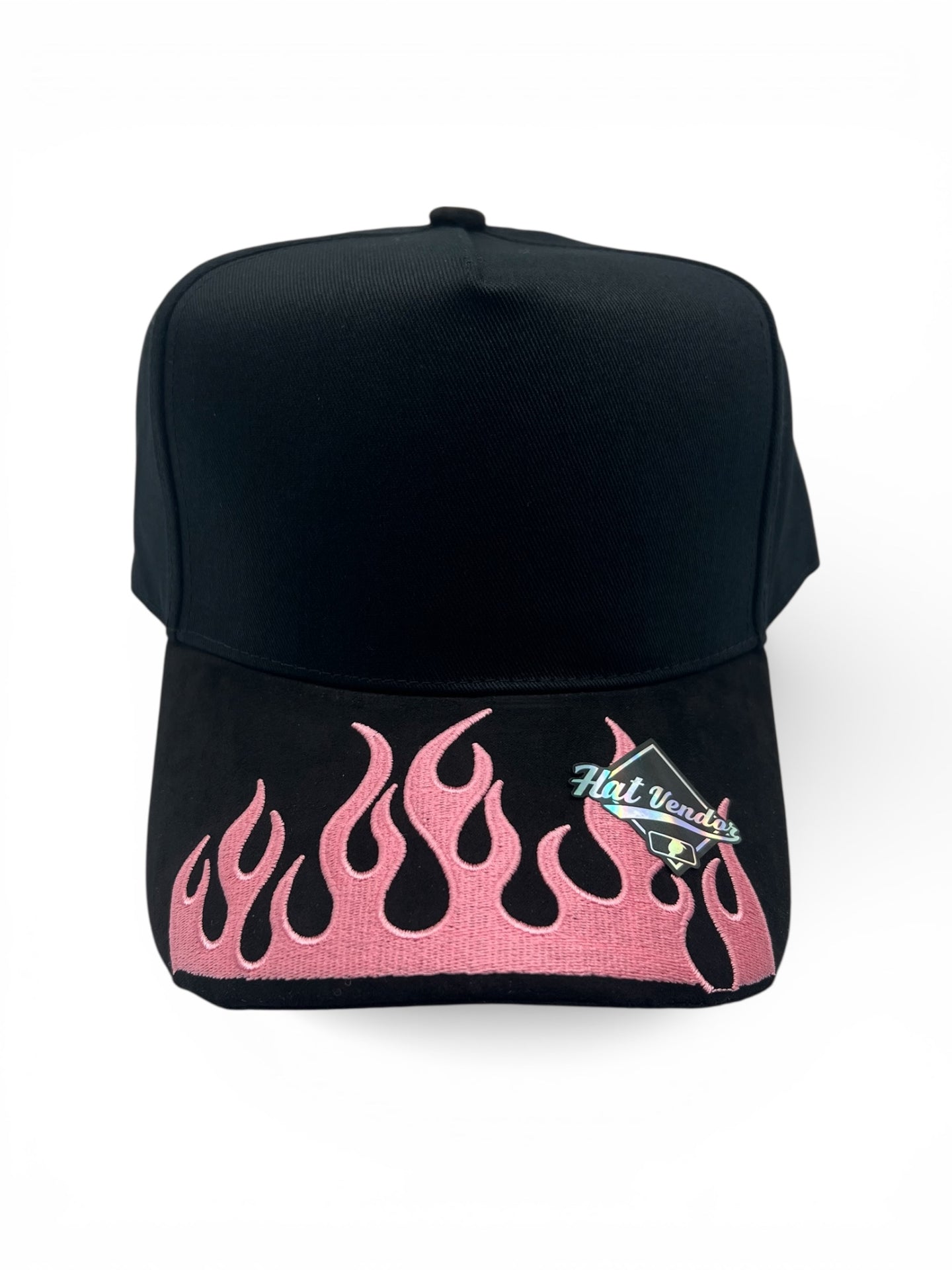 Flame Suede Brim Embroidery K-frame