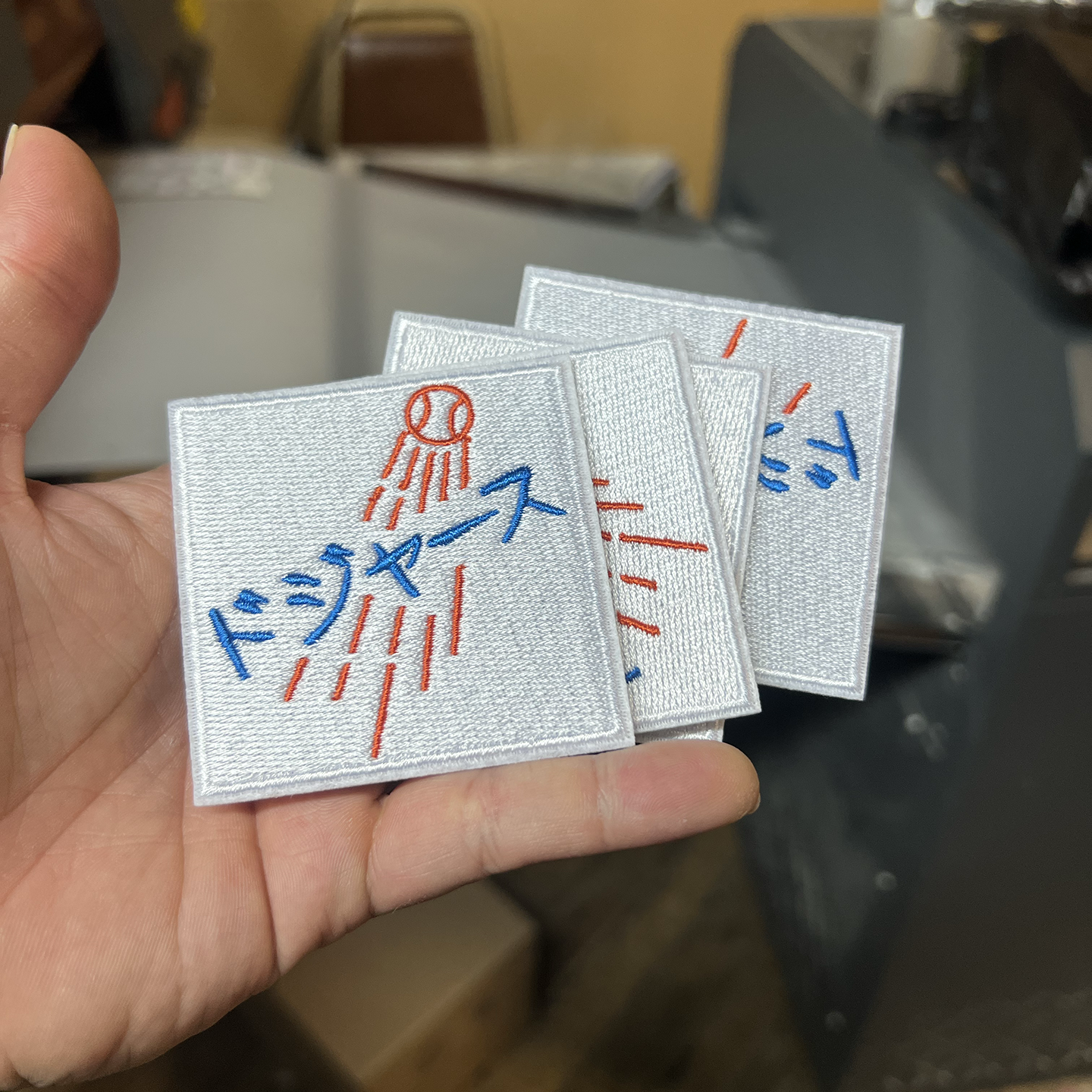 Japanese Dodger's Patch Patches