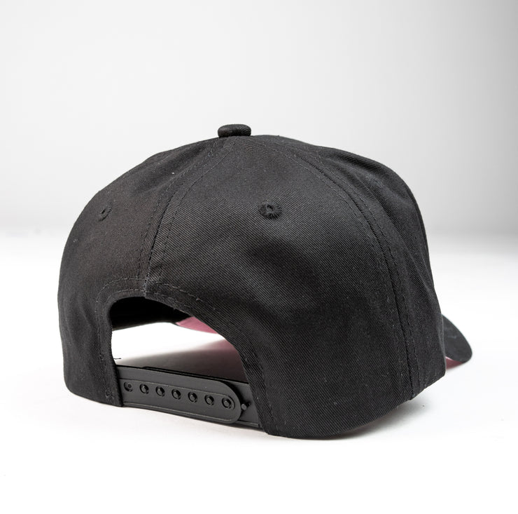 Black/Pink Bottom K-frame golfer baseball hats