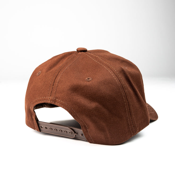 Brown K-frame golfer baseball hats