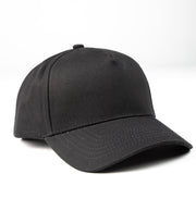 Kids Black K-frame golfer baseball hats