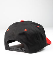 Black/Red K-frame golfer baseball hats