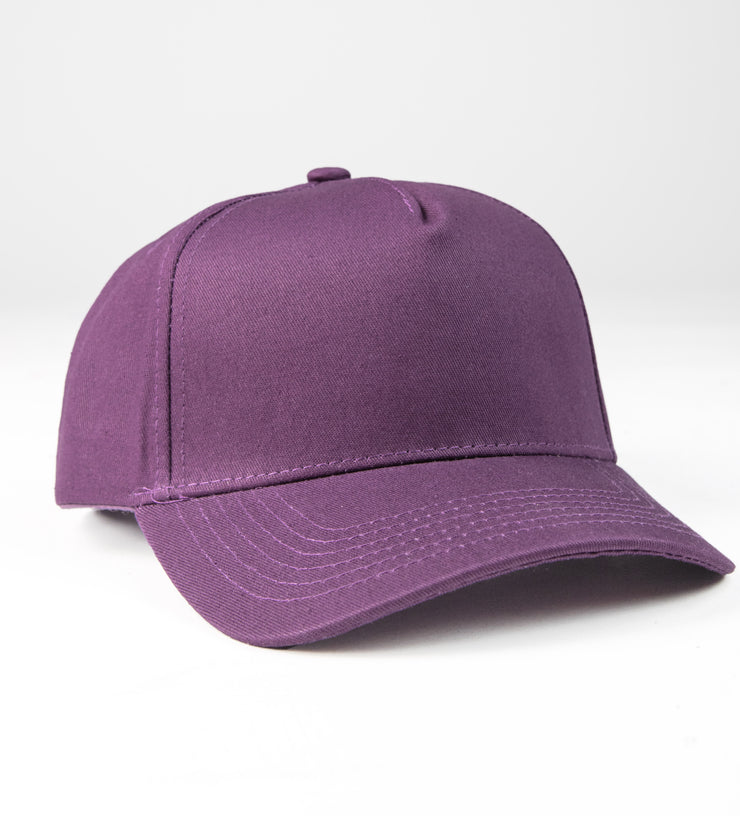 Purple K-frame golfer baseball hats