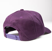 Purple K-frame golfer baseball hats