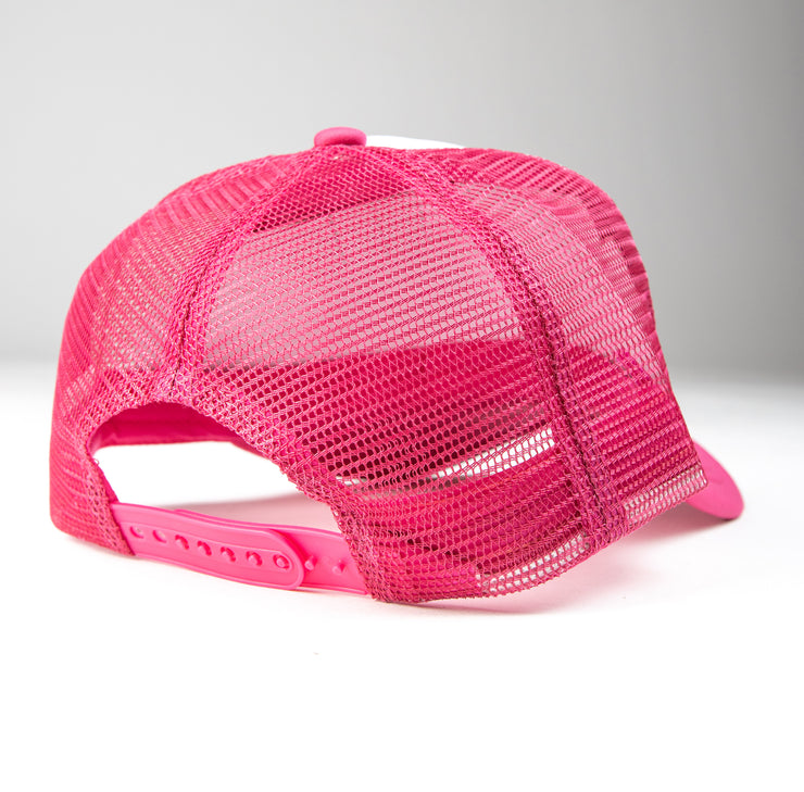 Hot Pink/White - Trucker hats