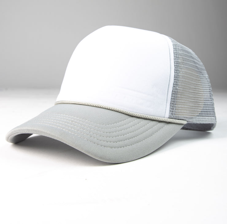 Grey/White - Trucker hats