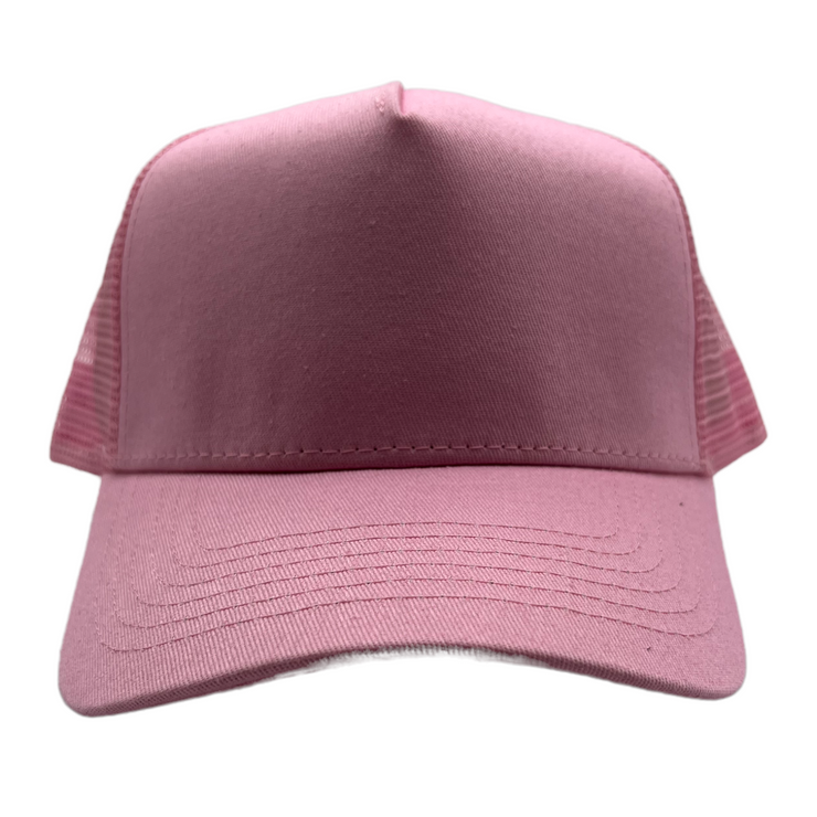 Hard front trucker hats - Pink
