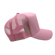 Hard front trucker hats - Pink