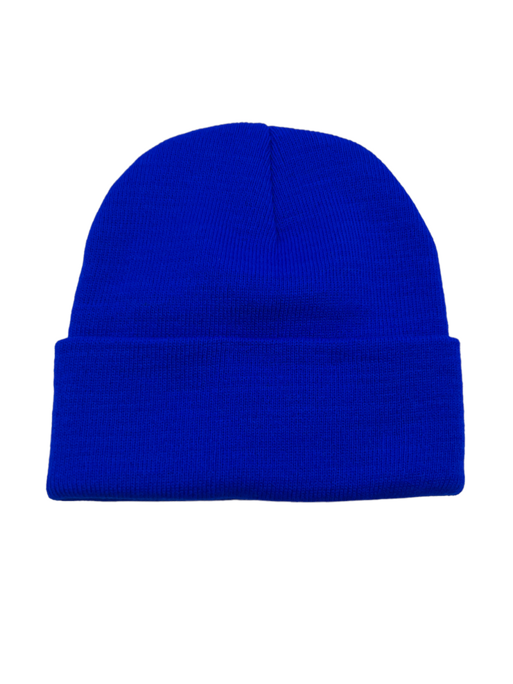 Long Beanie - Royal Blue