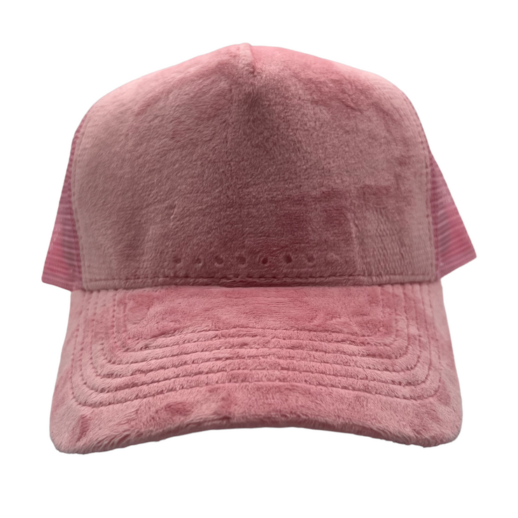Velvet Trucker - Light Pink