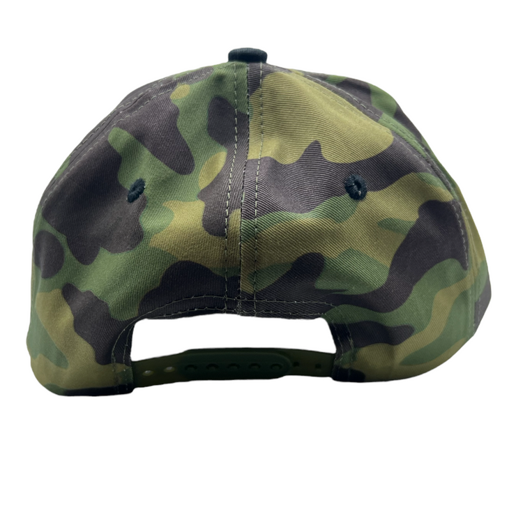 Camo/Black K-frame golfer baseball hats
