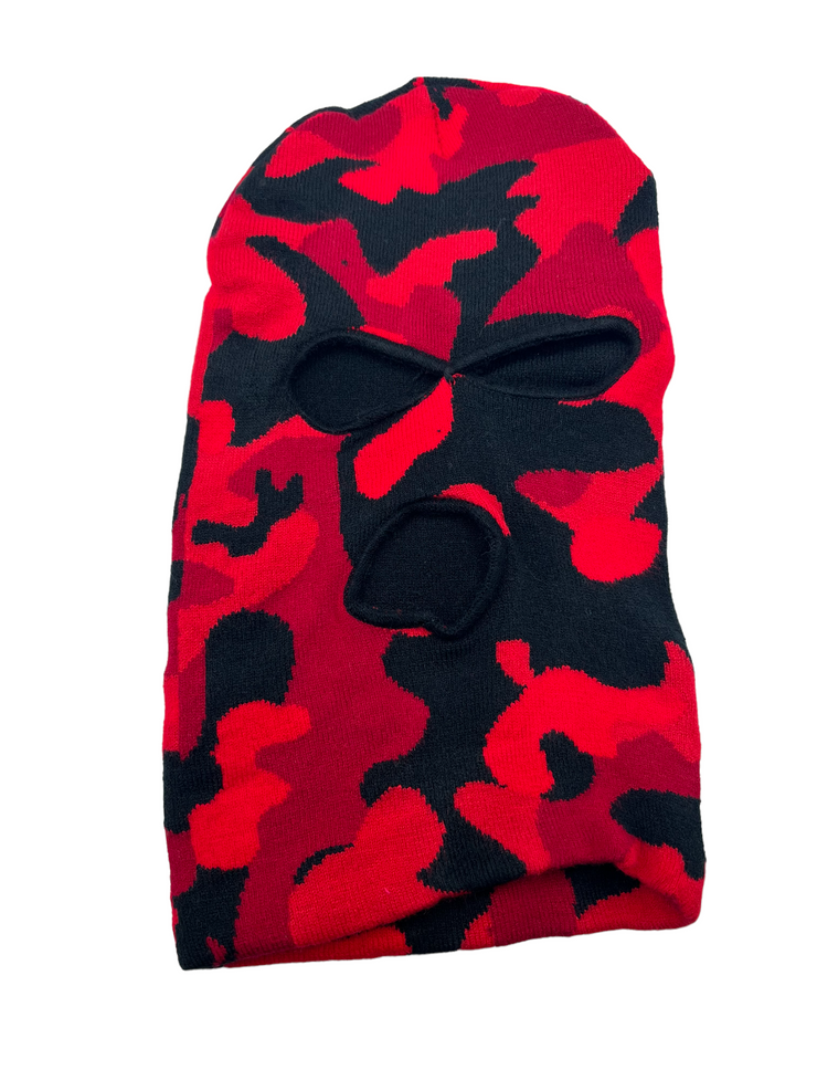 Ski Mask - Red Camo