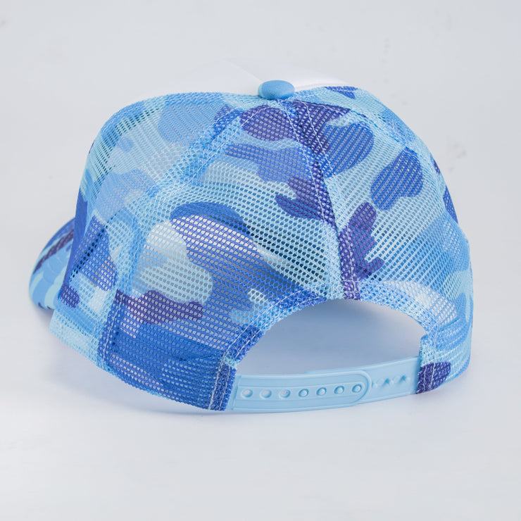Royal Blue/White camouflage  - Trucker hats