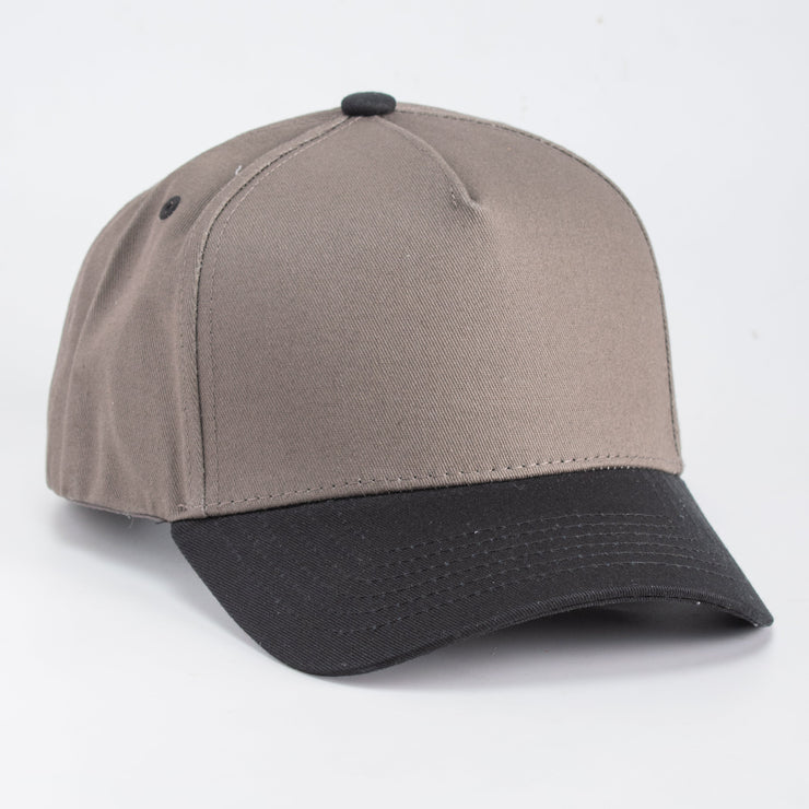 Grey/Black K-frame golfer baseball hats