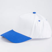 Royal Blue/White K-frame golfer baseball hats