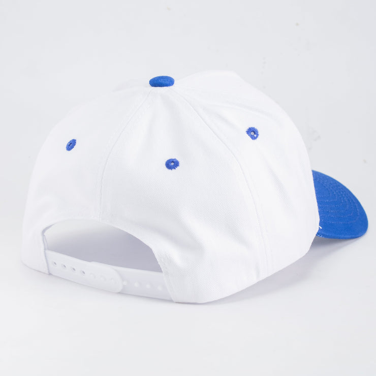 Royal Blue/White K-frame golfer baseball hats