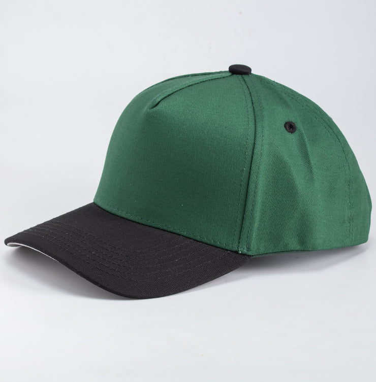 Green/Black K-frame golfer baseball hats