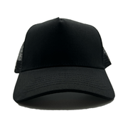 Hard front trucker hats - Black