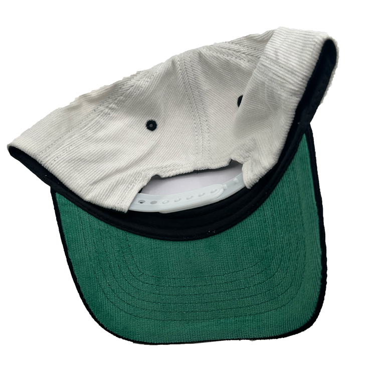 Corduroy K- Frame White/Black/green