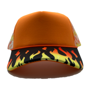 Flame Trucker hat