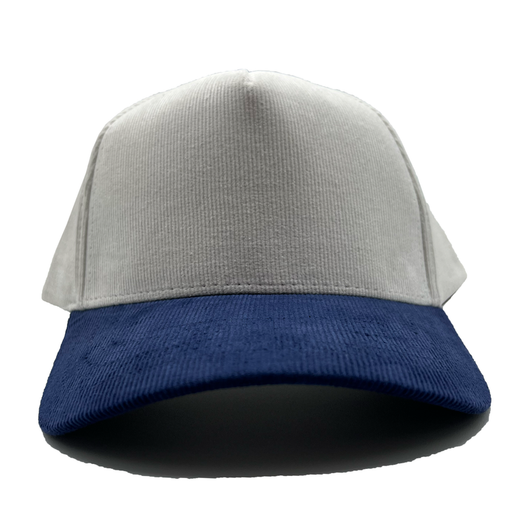 Corduroy K- Frame White/Royal Brim